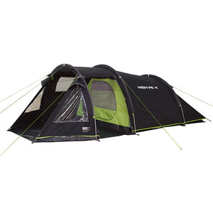 High Peak tunneltent Atmos 3-persoons 390 x 180 cm donkergrijs