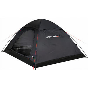 High Peak koepeltent Monodome XL 4-persoons 240 x 210 cm zwart