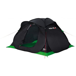 High Peak pop-up tent Hyperdome 3-persoons 210 x 130 cm zwart