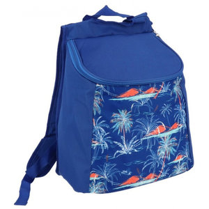 Gerimport koeltas 30 x 34 cm 12 liter polyester donkerblauw