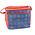 Gerimport koeltas 31,5 x 27 x 25 cm 18 liter polyester rood/blauw