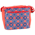 Gerimport koeltas 31 x 27 cm 18 liter polyester blauw/rood