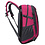 CWI rugzak Trekking 30 liter 29 x 50 cm polyester zwart/roze