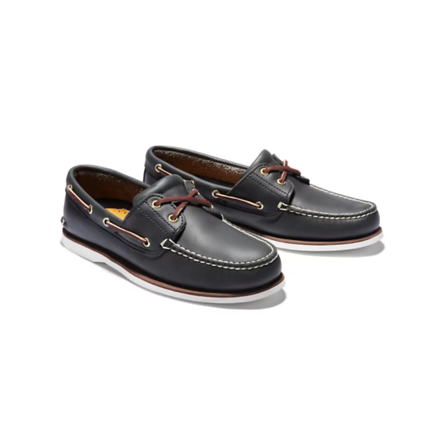 timberland classic leather boat shoes