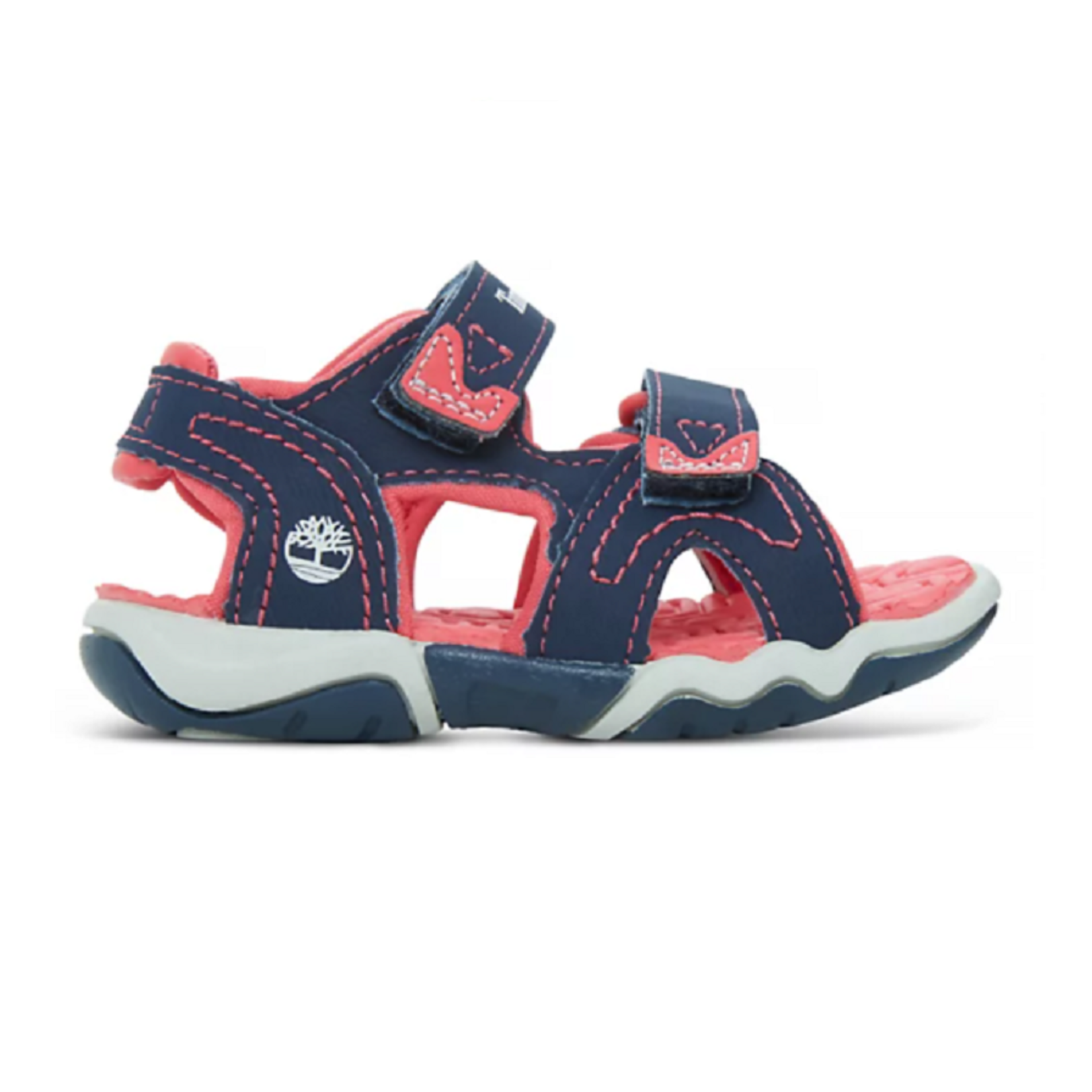 Timberland ADVENTURE SEEKER 2-STRAP SANDAL FOR TODDLER IN NAVY/PINK