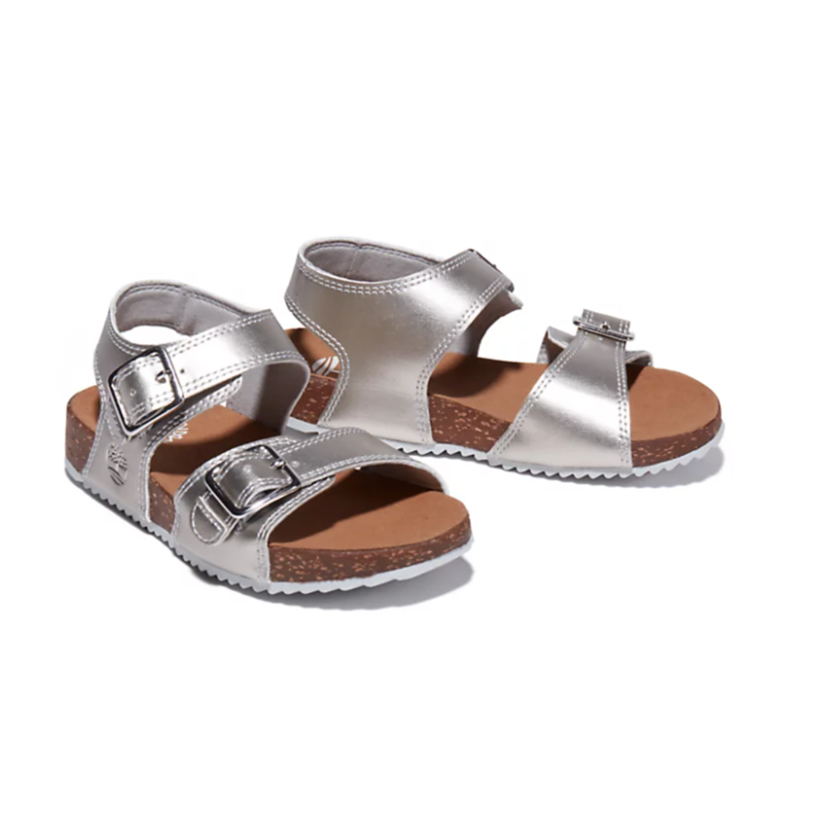 Timberland CASTLE ISLAND SANDAL FOR TODDLER IN SILVER