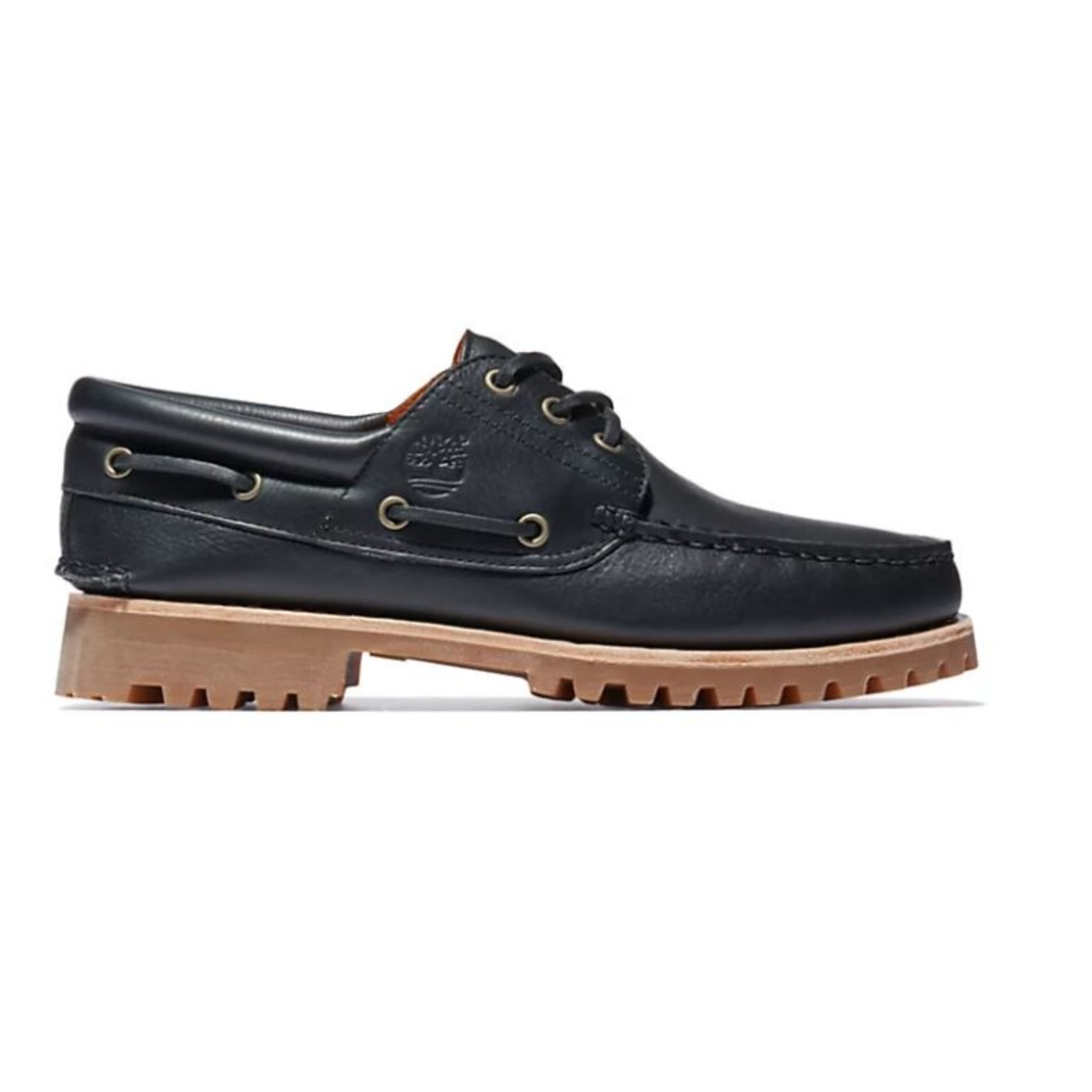 Timberland TIMBERLAND® AUTHENTIC 3-EYE BOAT SHOE FOR MEN IN BLACK