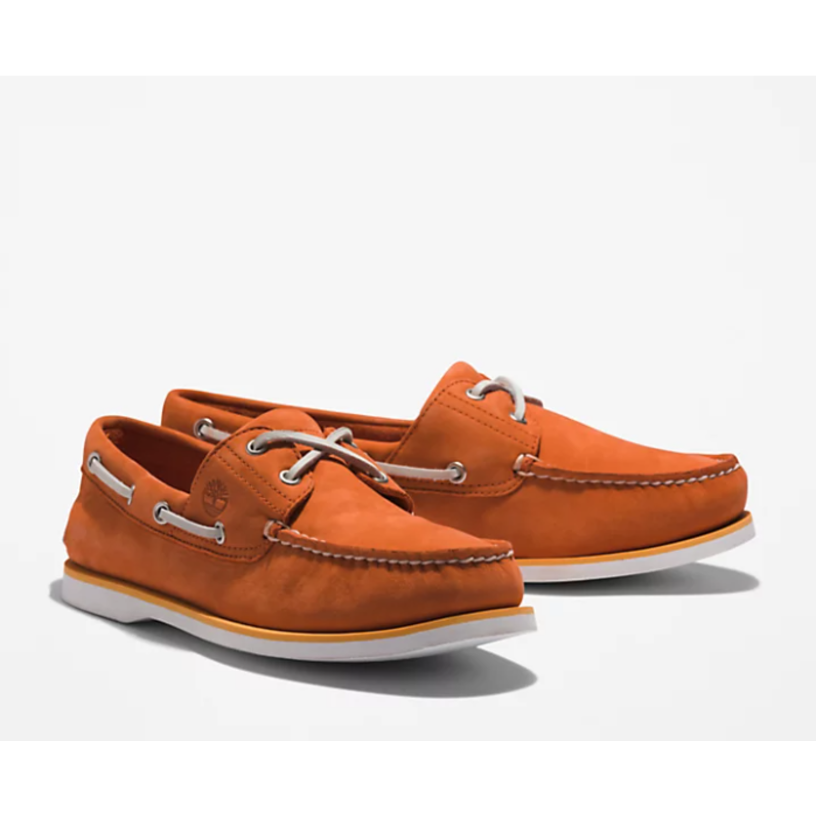 Timberland TIMBERLAND® 2-EYE CLASSIC BOAT SHOE FOR MEN IN ORANGE