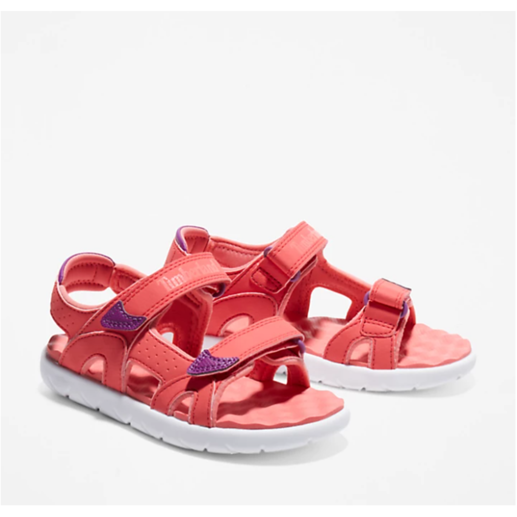 Timberland PERKINS ROW 2-STRAP SANDAL FOR YOUTH IN PINK