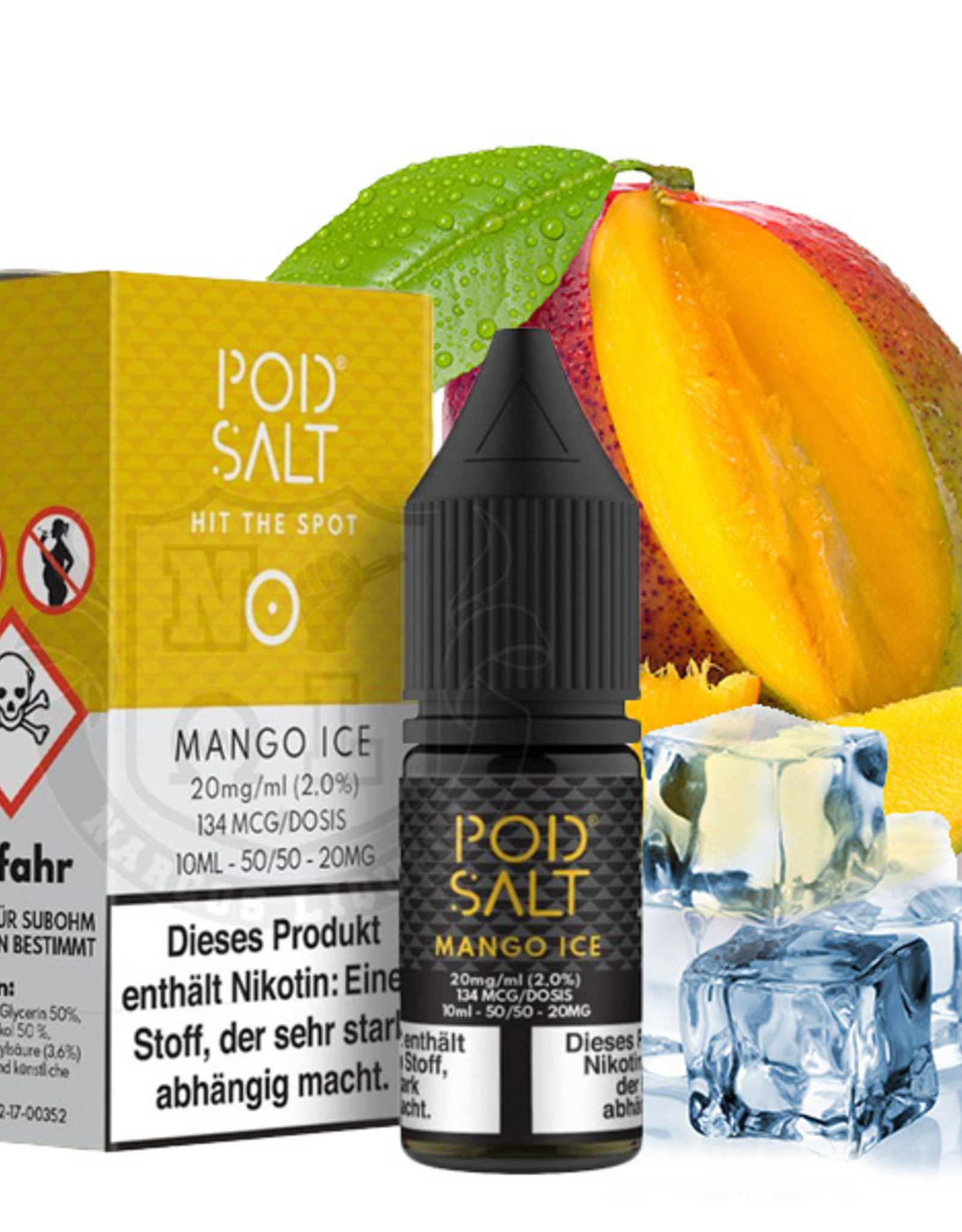 Pod Salt Pod Salt Mango Ice 10 ml -  20 mg