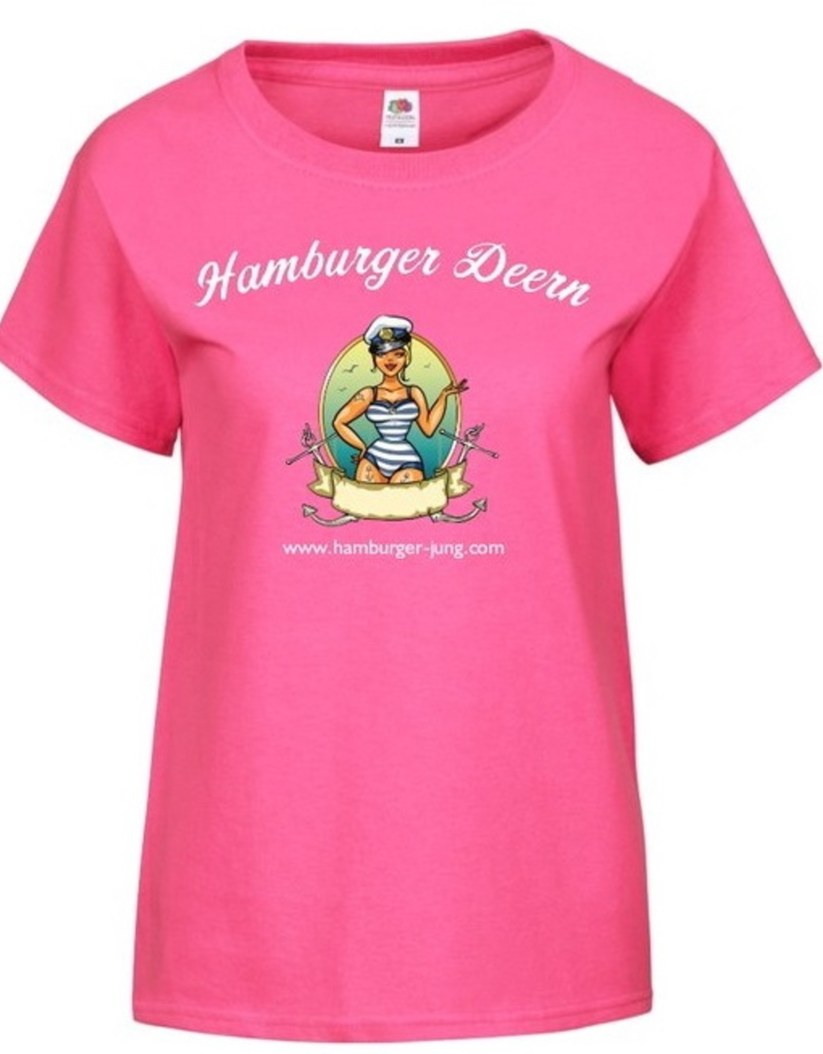 Hamburger Jung Hamburger Deern - Fruit of the Loom® Valueweight T-Shirts (Damen)