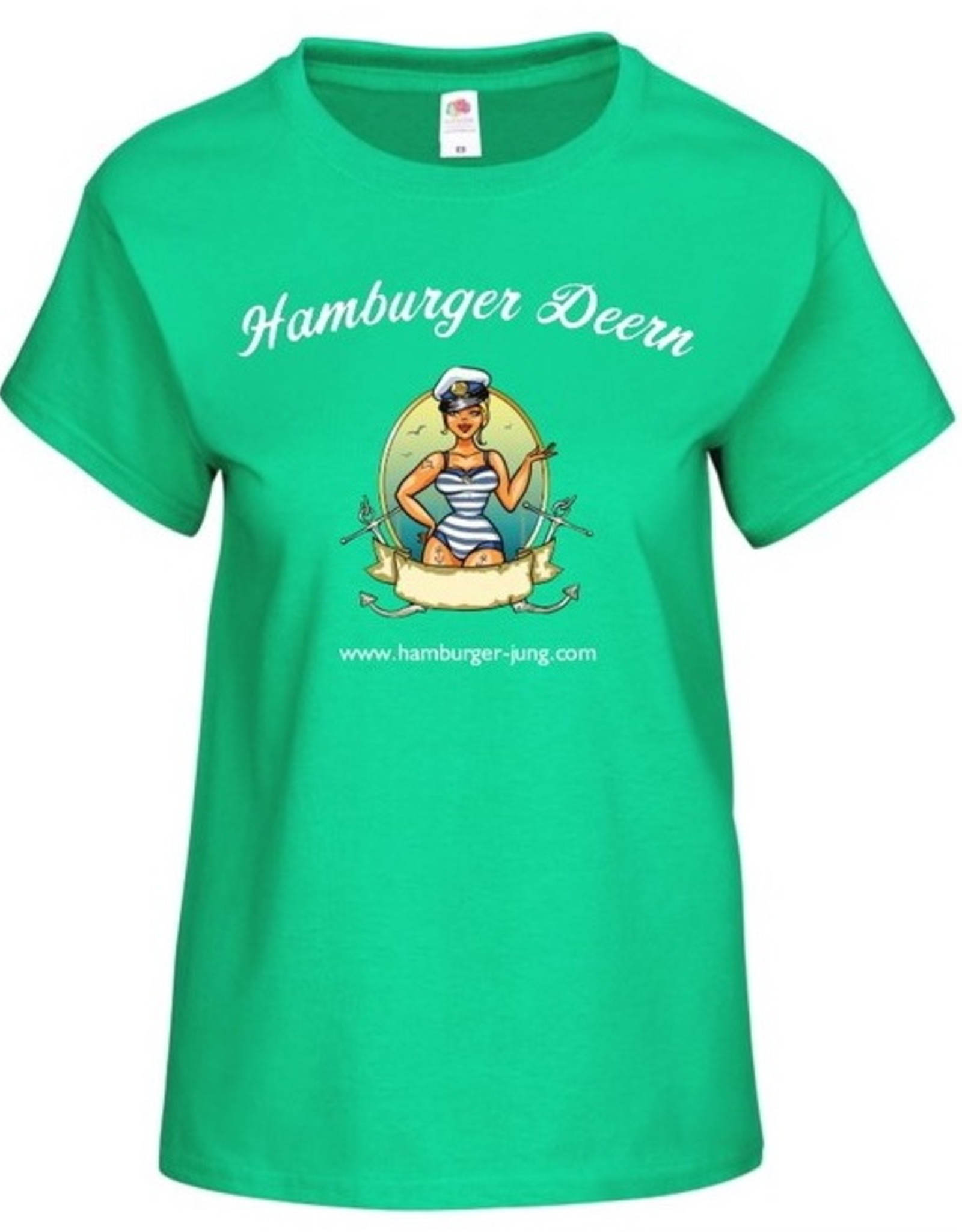 Hamburger Jung Hamburger Deern - Fruit of the Loom® Valueweight T-Shirts (Damen)