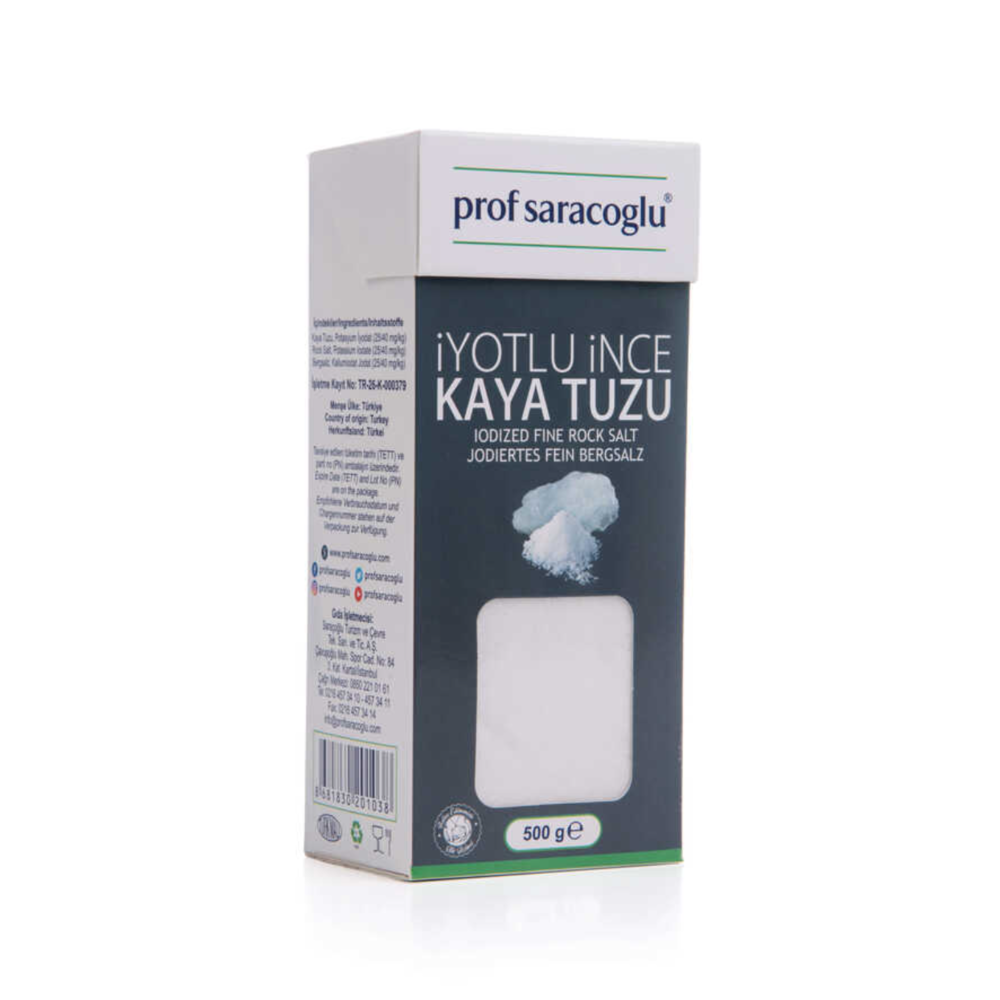 Iodized Fine Rock Salt 500g KudoMarkt