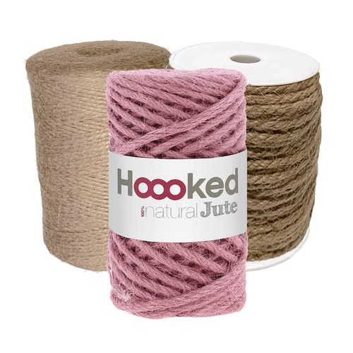 Jute macramé garens