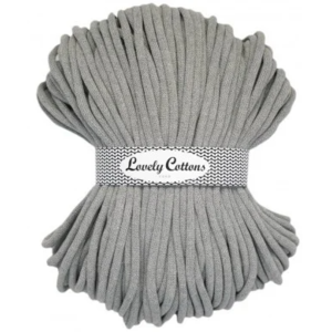 Lovely Cottons 9MM Gevlochten Grey