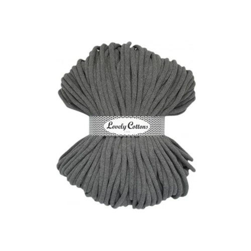 Lovely Cottons 9MM Gevlochten Darkgrey