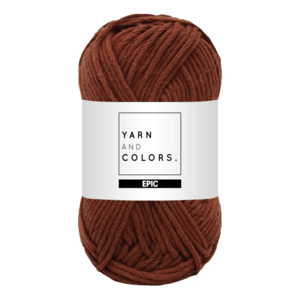 Yarn and colors Epic Brownie