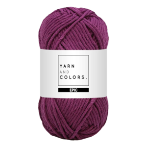 Yarn and colors Epic Grape