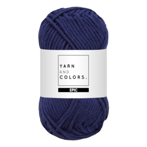 Yarn and colors Epic Navy