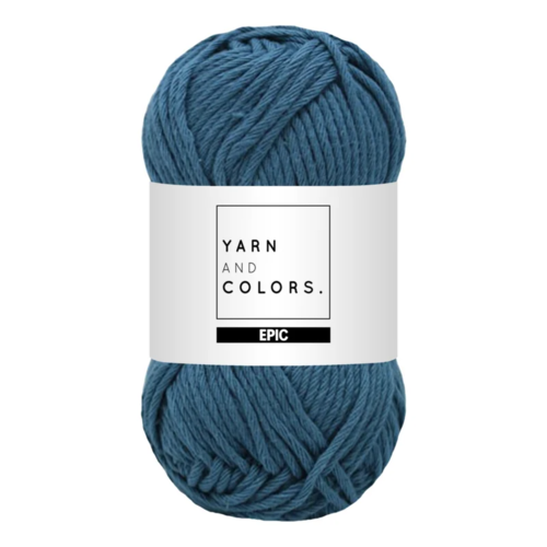 Yarn and colors Epic Petrol Blue