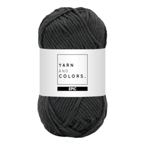 Yarn and colors Epic Graphite