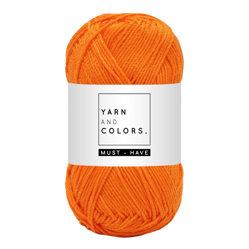 Yarn and colors Must-have Orange