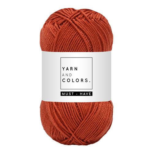 Yarn and colors Must-have Brick