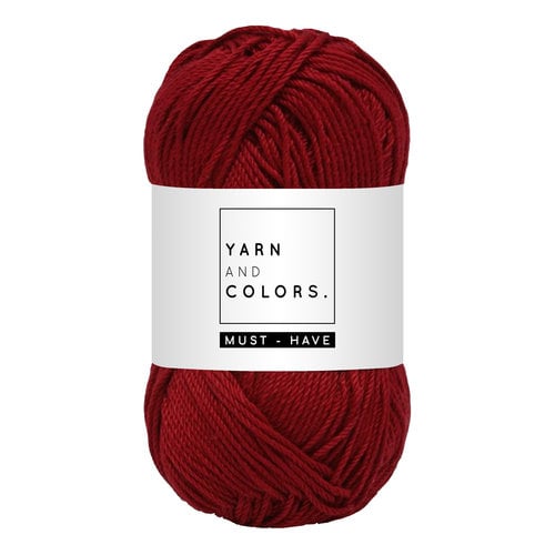 Yarn and colors Yarn and Colors Must-have Burgundy