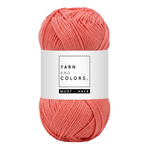 Yarn and colors Must-have Salmon