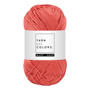 Yarn and colors Must-have Coral