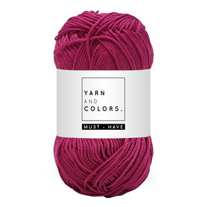 Yarn and colors Must-have Purple Bordeaux