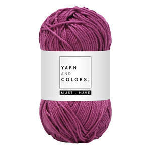 Yarn and colors Must-have Plum