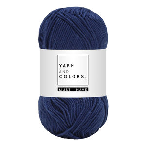 Yarn and colors Must-have Navy