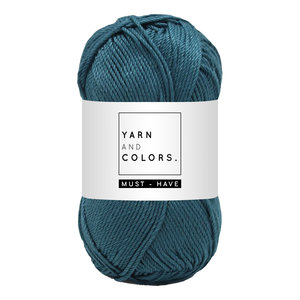 Yarn and colors Must-have Petrol Blue