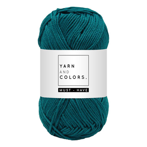 Yarn and colors Must-have Petroleum