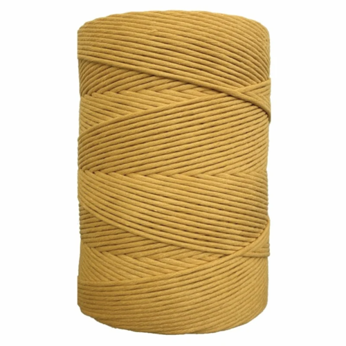 Hearts Single Twist 4.5MM Mustard 500M Hearts Single Twist 4.5MM Mustard 500M