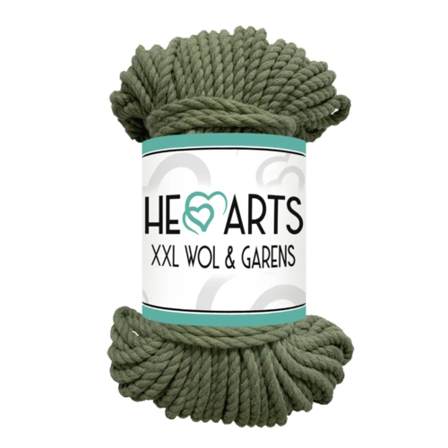 Hearts Hearts Triple Twist 5MM Streng Armygreen