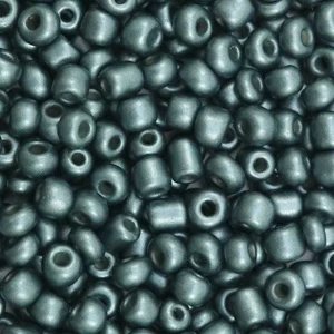 Hearts Rocailles 4MM Graphite Blue