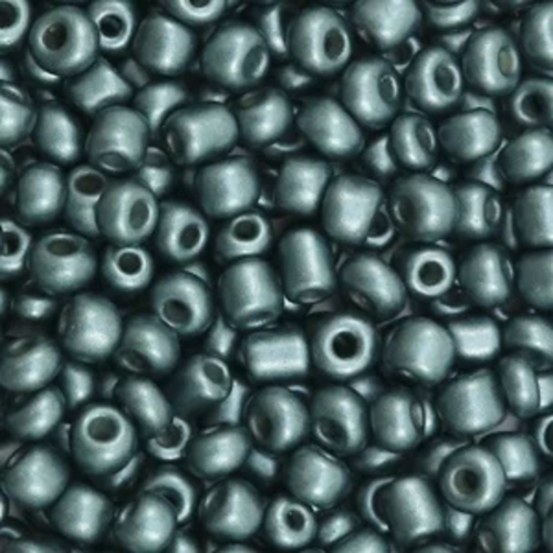 Hearts Hearts  Rocailles 4MM Graphite Blue