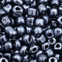 Rocailles 4MM Black Hematite