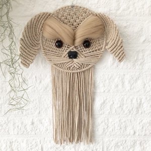 Hearts Macramepakket Buddy de Hond Hearts Macramepakket Buddy de Hond