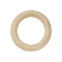 Blanke Houten Ringen 20 - 115 mm