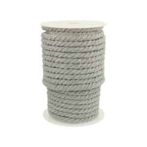 Hearts Triple Twist 10MM Grey