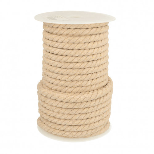 Hearts Triple Twist 10MM Sand Hearts Triple Twist 10MM Sand