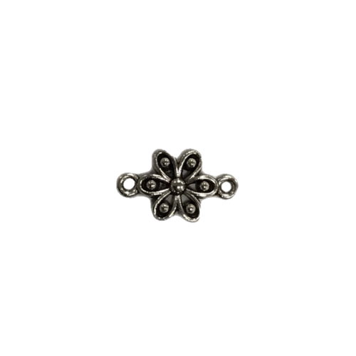 Tussenstuk bloem zilver Tussenstuk bloem zilver