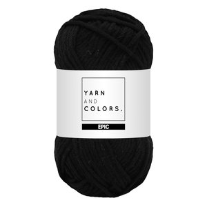 Yarn and colors Epic Black