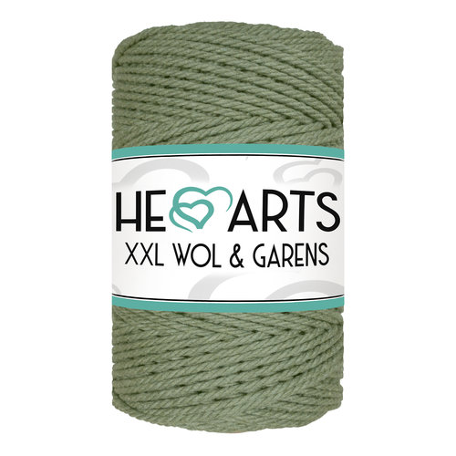 Hearts Deluxe Triple Twist 3MM Avocado(100M) Hearts Deluxe Triple Twist 3MM Avocado(100M)