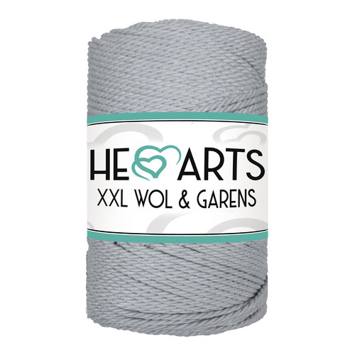 Hearts Deluxe Triple Twist 3MM Silver (100M) Hearts Deluxe Triple Twist 3MM Silver (100M)