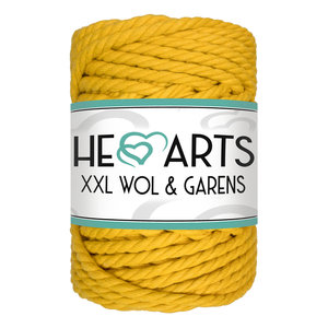 Hearts Triple Twist 5MM Mustard 40M Hearts Triple Twist 5MM Mustard 40M