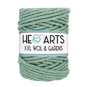 Hearts Triple Twist 5MM Sage Green 40M